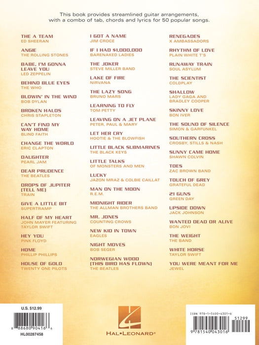 Simple Acoustic Songs The Easiest Easy Guitar Songbook Ever 吉他 | 小雅音樂 Hsiaoya Music