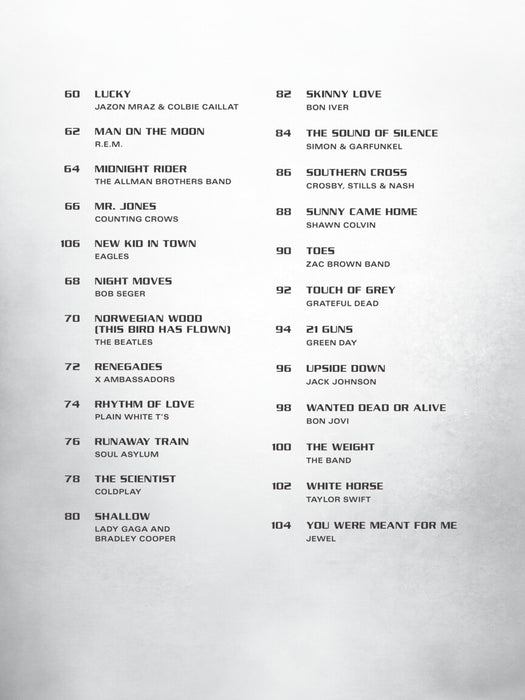 Simple Acoustic Songs The Easiest Easy Guitar Songbook Ever 吉他 | 小雅音樂 Hsiaoya Music