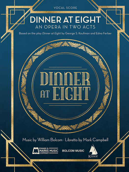 Dinner at Eight Vocal Score 聲樂總譜 | 小雅音樂 Hsiaoya Music