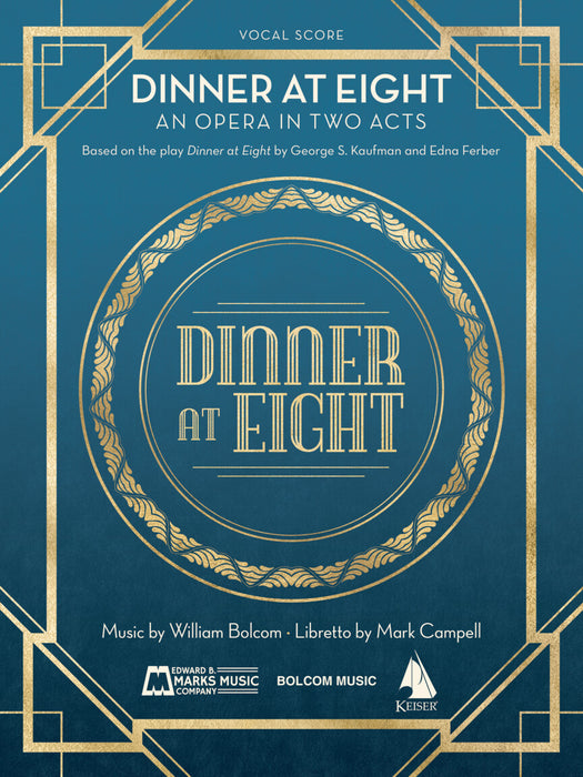 Dinner at Eight Vocal Score 聲樂總譜 | 小雅音樂 Hsiaoya Music