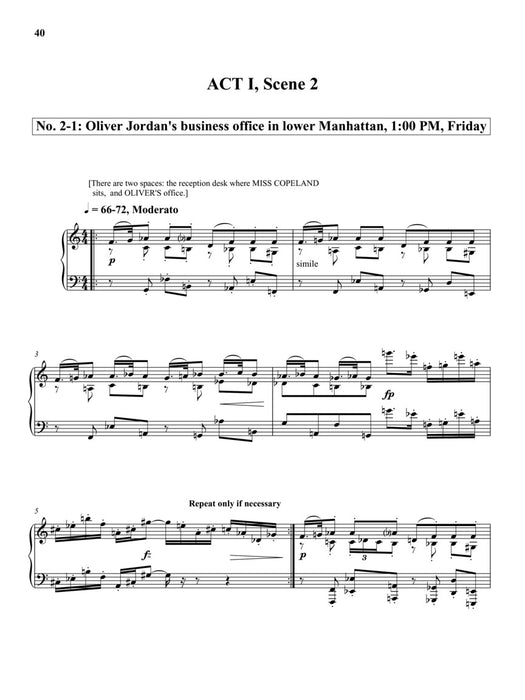 Dinner at Eight Vocal Score 聲樂總譜 | 小雅音樂 Hsiaoya Music