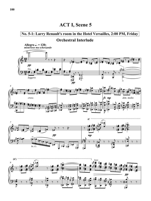 Dinner at Eight Vocal Score 聲樂總譜 | 小雅音樂 Hsiaoya Music