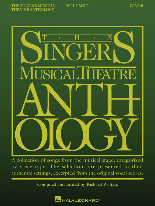 The Singer's Musical Theatre Anthology - Volume 7 Tenor Book | 小雅音樂 Hsiaoya Music