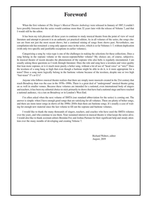 The Singer's Musical Theatre Anthology - Volume 7 Tenor Book | 小雅音樂 Hsiaoya Music