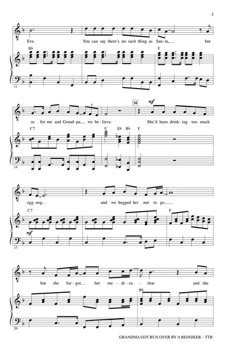 Grandma Got Run Over by a Reindeer | 小雅音樂 Hsiaoya Music