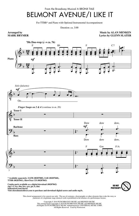 Belmont Avenue/I Like It from A Bronx Tale | 小雅音樂 Hsiaoya Music