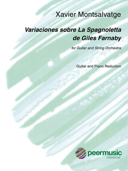 Variaciones sobre La Spagnoletta de Giles Farnaby for Guitar and Piano Reduction 吉他 鋼琴 | 小雅音樂 Hsiaoya Music