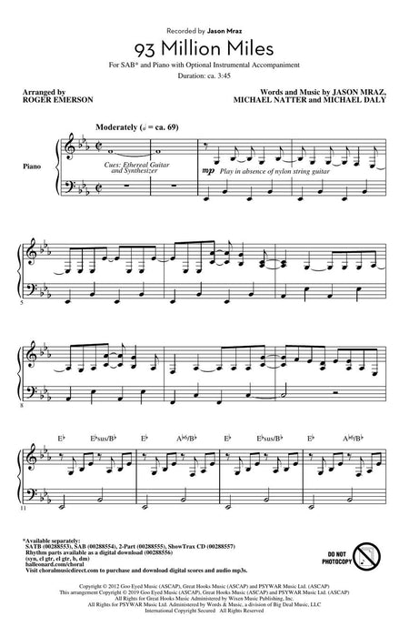 93 Million Miles | 小雅音樂 Hsiaoya Music