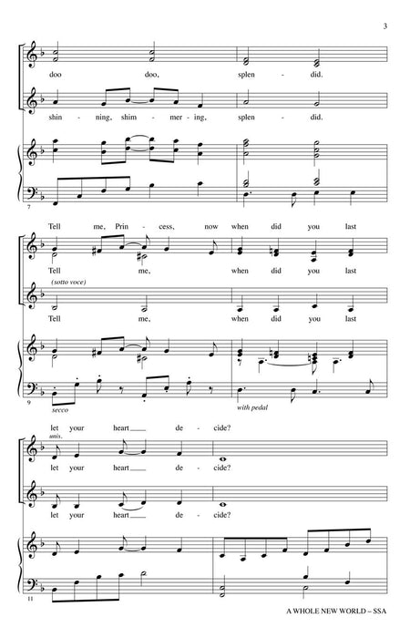 A Whole New World from Aladdin | 小雅音樂 Hsiaoya Music