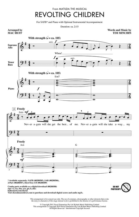 Revolting Children from Matilda the Musical | 小雅音樂 Hsiaoya Music