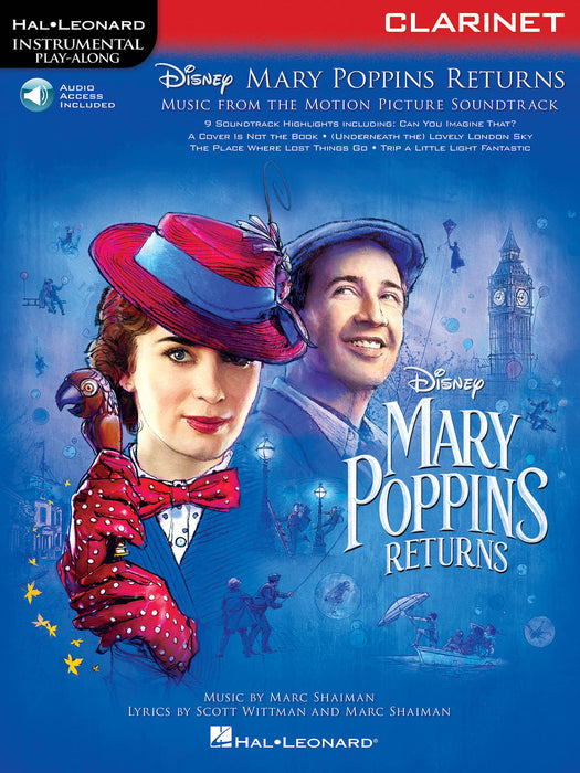 Mary Poppins Returns for Clarinet Instrumental Play-Along® Series 豎笛 | 小雅音樂 Hsiaoya Music