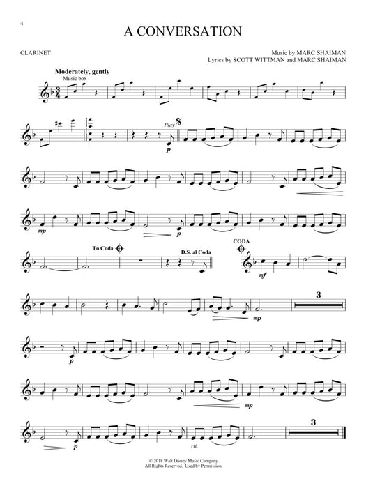 Mary Poppins Returns for Clarinet Instrumental Play-Along® Series 豎笛 | 小雅音樂 Hsiaoya Music