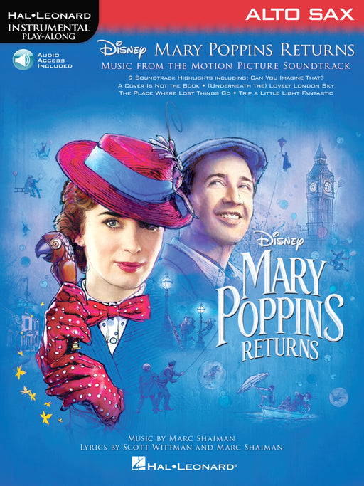 Mary Poppins Returns for Alto Sax Instrumental Play-Along® Series 中音薩氏管 | 小雅音樂 Hsiaoya Music