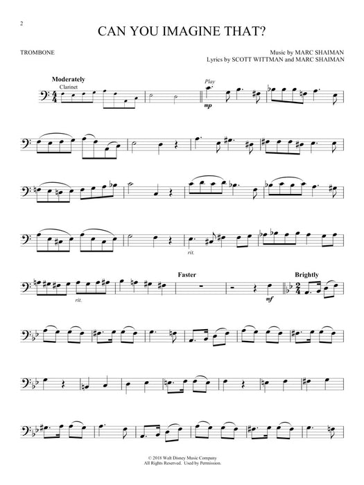 Mary Poppins Returns for Trombone Instrumental Play-Along® Series 長號 | 小雅音樂 Hsiaoya Music