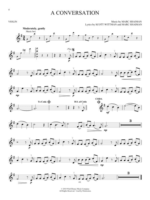 Mary Poppins Returns for Violin Instrumental Play-Along® Series 小提琴 | 小雅音樂 Hsiaoya Music