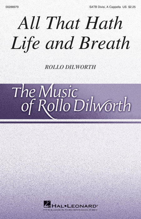 All That Hath Life and Breath The Music of Rollo Dilworth (Henry Leck Creating Artistry) Series | 小雅音樂 Hsiaoya Music