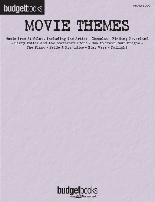 Movie Themes Budget Books | 小雅音樂 Hsiaoya Music