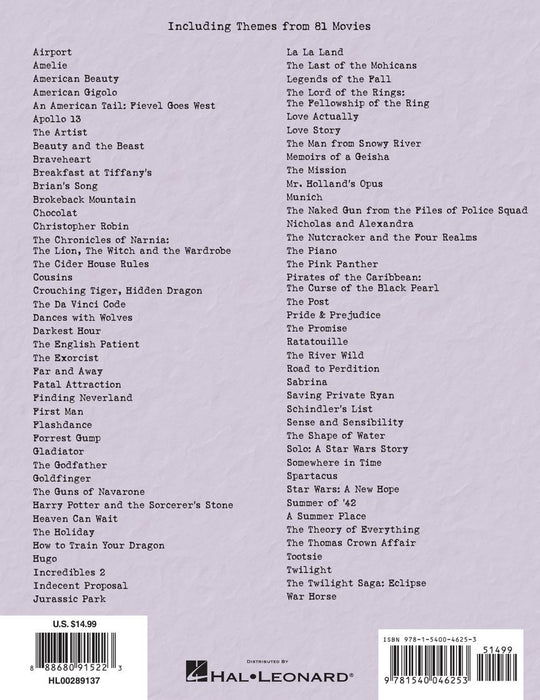 Movie Themes Budget Books | 小雅音樂 Hsiaoya Music