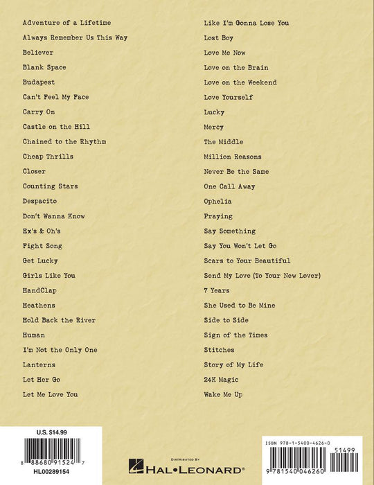 Pop Hits Budget Books | 小雅音樂 Hsiaoya Music