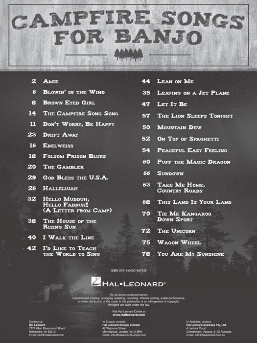 Campfire Songs for Banjo Strum & Sing with Family & Friends | 小雅音樂 Hsiaoya Music