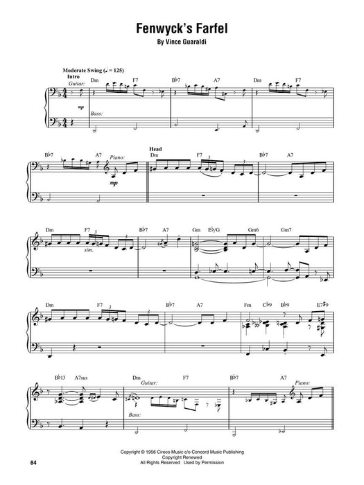 The Definitive Vince Guaraldi Artist Transcriptions for Piano 鋼琴 | 小雅音樂 Hsiaoya Music