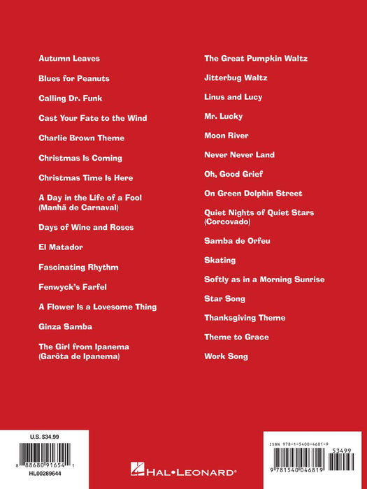 The Definitive Vince Guaraldi Artist Transcriptions for Piano 鋼琴 | 小雅音樂 Hsiaoya Music