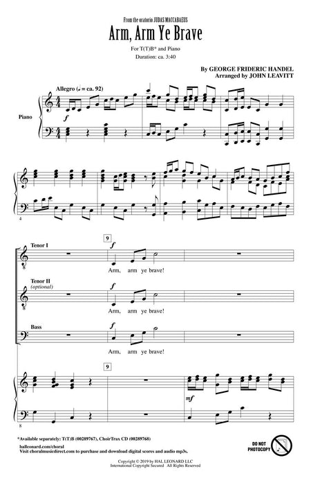 Arm, Arm Ye Brave from Judas Maccabaeus 猶大馬加伯 | 小雅音樂 Hsiaoya Music