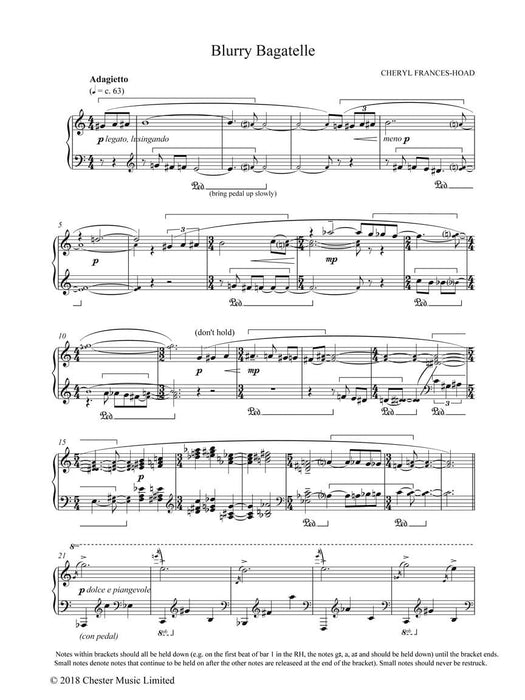 Blurry Bagatelle Piano Solo 鋼琴 | 小雅音樂 Hsiaoya Music