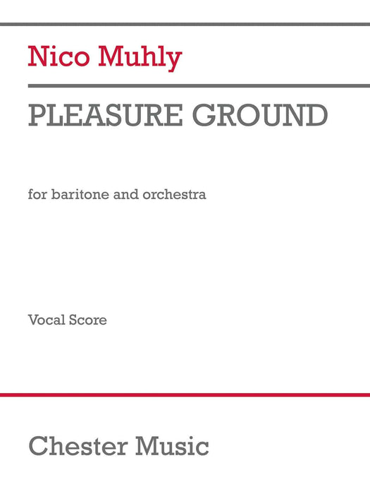 Pleasure Ground for Baritone and Piano 鋼琴 聲樂 | 小雅音樂 Hsiaoya Music