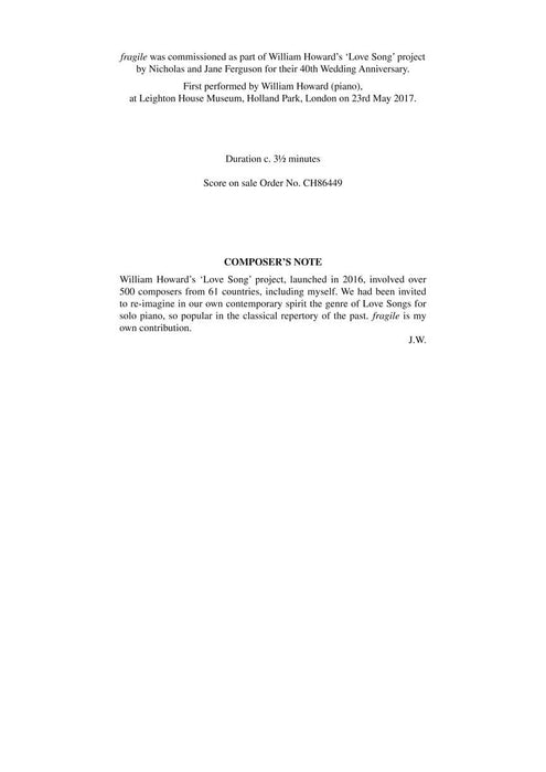 Fragile Piano 鋼琴 | 小雅音樂 Hsiaoya Music