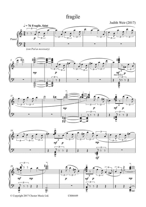 Fragile Piano 鋼琴 | 小雅音樂 Hsiaoya Music