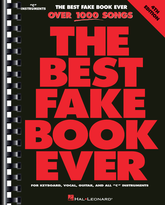 The Best Fake Book Ever - 4th Edition C Edition 費克 | 小雅音樂 Hsiaoya Music