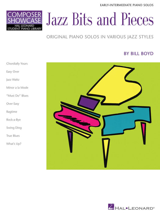 Jazz Bits (And Pieces) Original Piano Solos in Various Jazz Styles Composer Showcase Early Intermediate Level 爵士音樂 小品 鋼琴 獨奏 爵士音樂 作曲家 | 小雅音樂 Hsiaoya Music