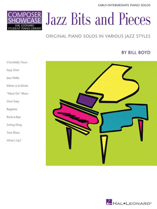 Jazz Bits (And Pieces) Original Piano Solos in Various Jazz Styles Composer Showcase Early Intermediate Level 爵士音樂 小品 鋼琴 獨奏 爵士音樂 作曲家 | 小雅音樂 Hsiaoya Music