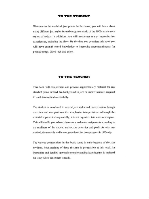 Think Jazz! A Jazz Piano Method - Early Intermediate Level 爵士音樂鋼琴 | 小雅音樂 Hsiaoya Music