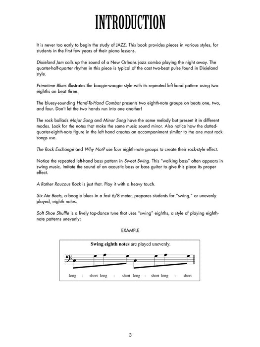 Jazz Starters II Late Elementary Level Composer Showcase 爵士音樂 作曲家 | 小雅音樂 Hsiaoya Music