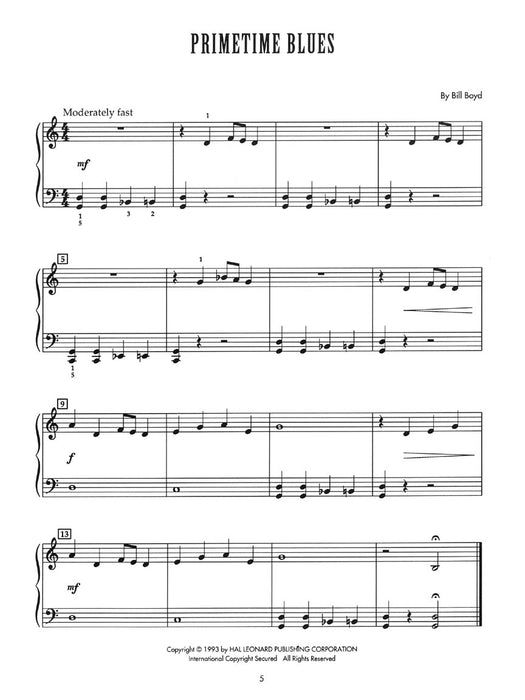 Jazz Starters II Late Elementary Level Composer Showcase 爵士音樂 作曲家 | 小雅音樂 Hsiaoya Music