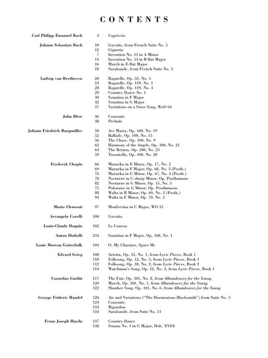 Easier Piano Classics 89 Original Works by 28 Great Composers 鋼琴 | 小雅音樂 Hsiaoya Music