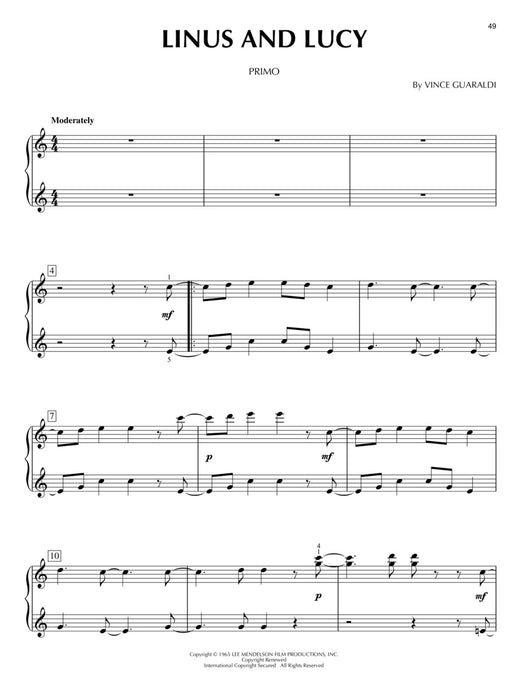 Piano Favorites Piano Duet Play-Along Volume 1 鋼琴 四手聯彈 | 小雅音樂 Hsiaoya Music