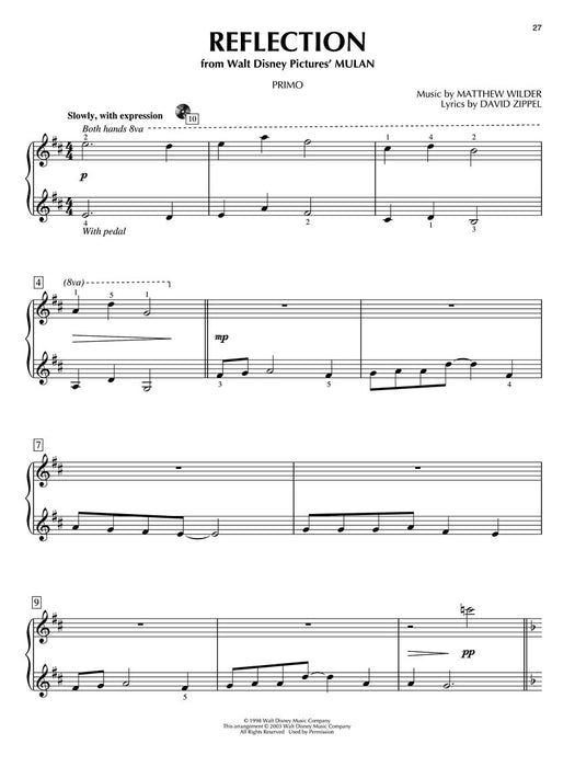 Disney Favorites Piano Duet Play-Along Volume 5 四手聯彈 | 小雅音樂 Hsiaoya Music