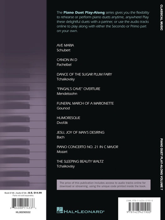 Classical Music Piano Duet Play-Along Volume 7 古典 四手聯彈 | 小雅音樂 Hsiaoya Music