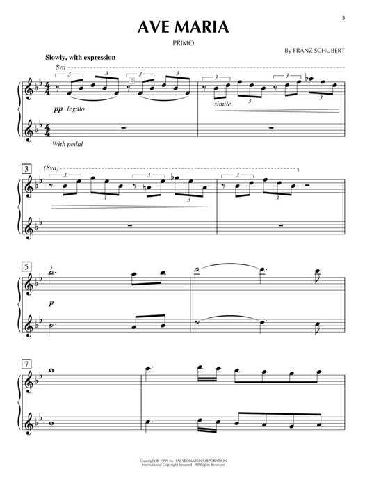 Classical Music Piano Duet Play-Along Volume 7 古典 四手聯彈 | 小雅音樂 Hsiaoya Music