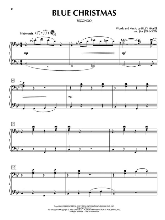 Christmas Classics Piano Duet Play-Along Volume 8 四手聯彈 | 小雅音樂 Hsiaoya Music