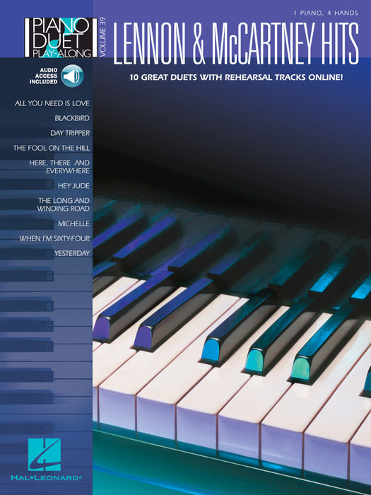 Lennon & McCartney Hits Piano Duet Play-Along Volume 39 四手聯彈 | 小雅音樂 Hsiaoya Music