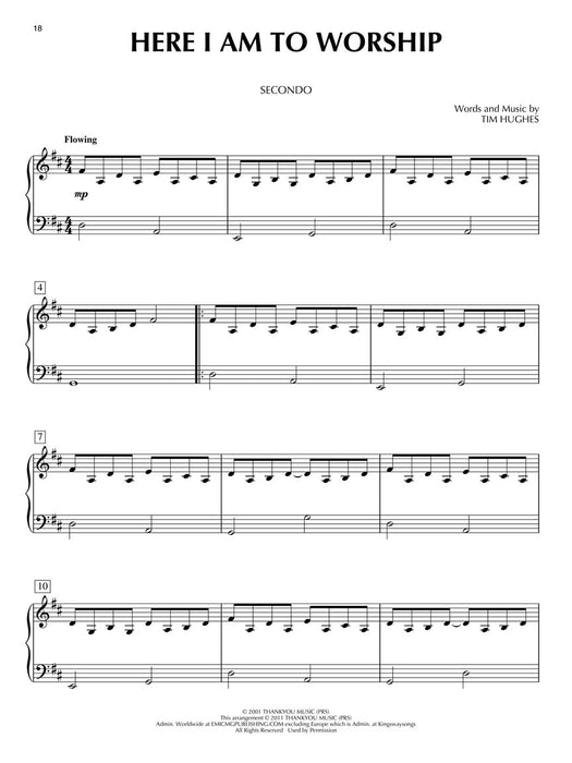 Contemporary Worship Duets 1 Piano, 4 Hands 二重奏 鋼琴 | 小雅音樂 Hsiaoya Music