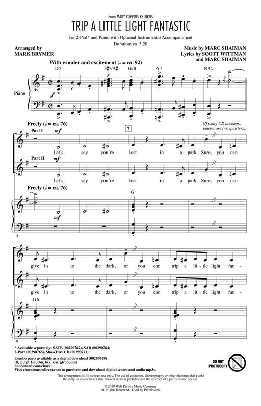 Trip a Little Light Fantastic from Mary Poppins Returns | 小雅音樂 Hsiaoya Music