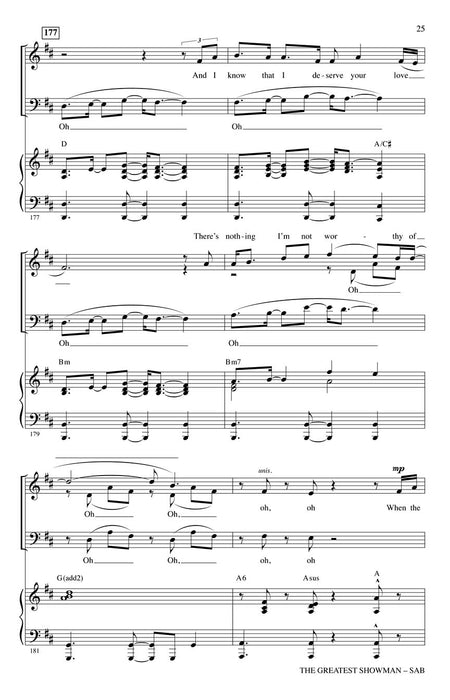 The Greatest Showman (Choral Highlights) 合唱 | 小雅音樂 Hsiaoya Music