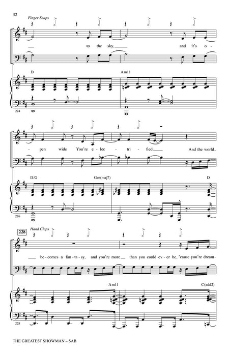 The Greatest Showman (Choral Highlights) 合唱 | 小雅音樂 Hsiaoya Music