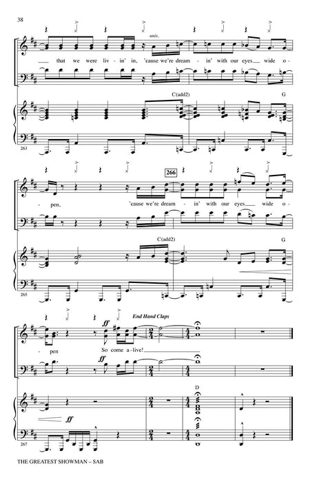 The Greatest Showman (Choral Highlights) 合唱 | 小雅音樂 Hsiaoya Music