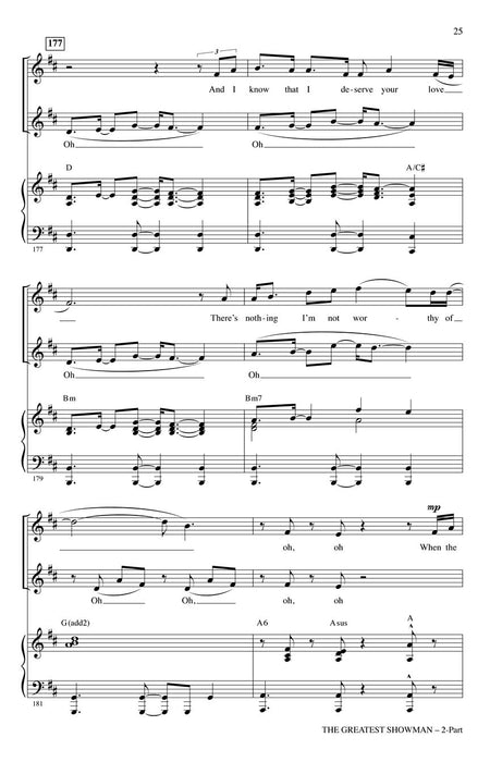 The Greatest Showman (Choral Highlights) 合唱 | 小雅音樂 Hsiaoya Music